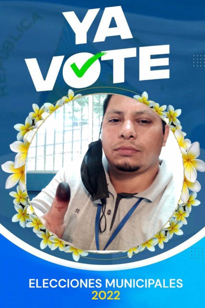 #Nicaragua Nosotros ya votamos y tu? #EleccionesSoberanas2022 <a href="/Sergiofslnterc1/">Sergiofslntercero</a> @Chepe_RamosM <a href="/superfrog89/">S̲u̲p̲e̲r̲f̲r̲o̲g̲8̲9̲</a> <a href="/MariLuzAgui14/">Luz Aguirre</a> <a href="/Plomo19792/">PLOMO1979</a> <a href="/SinOrgaNoHayAcc/">UVE Miguel Bonilla</a> <a href="/YalpriMoncada/">Yalpri Moncada</a>