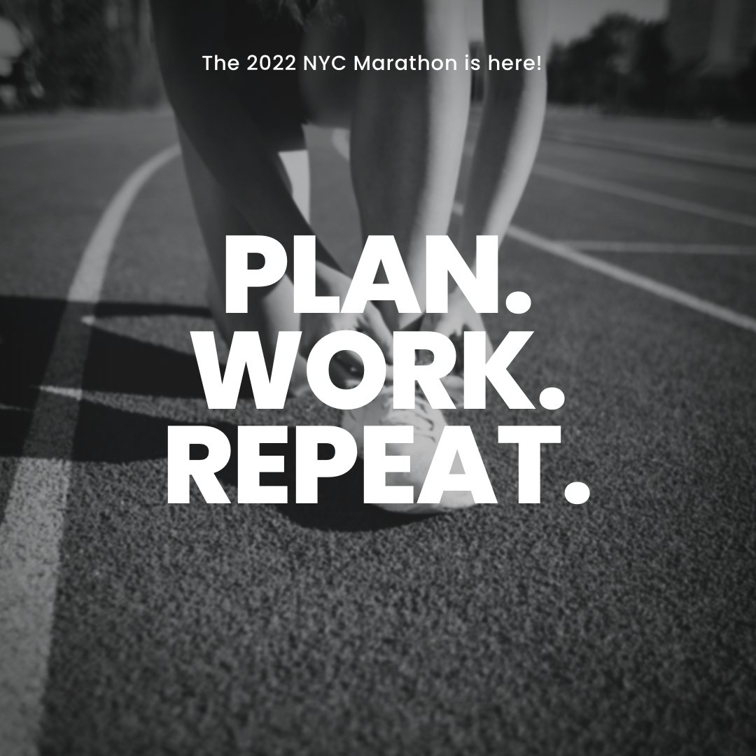 The 2022 NYC Marathon Day is here! Wishing all participants and spectators loads of fun!