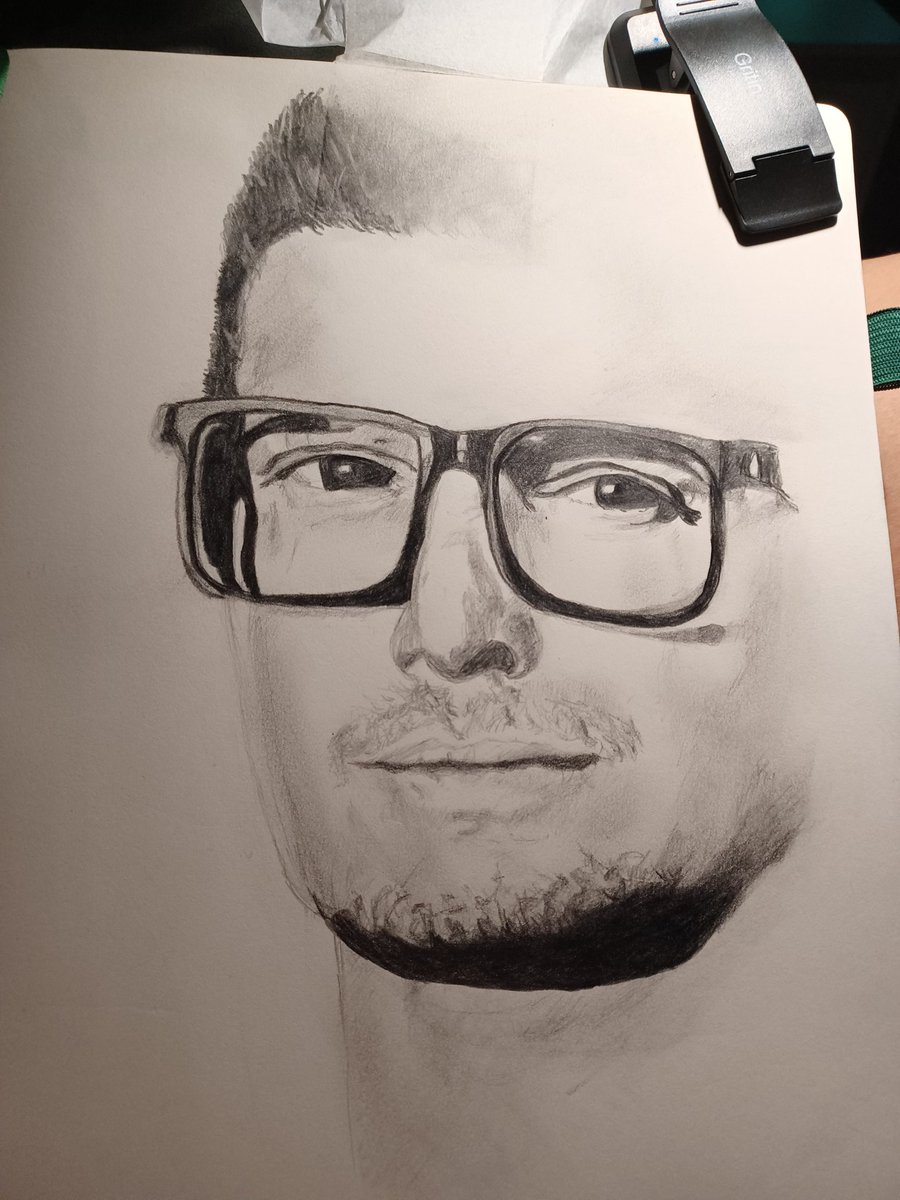 Hayleemf's tweet photo. Having a lazy Sunday evening, watching my favourite @GhostAdventures and teaching myself to draw, not quite right but almost there.  Hope you like it @Zak_Bagans x https://t.co/MhNWN3QOTG