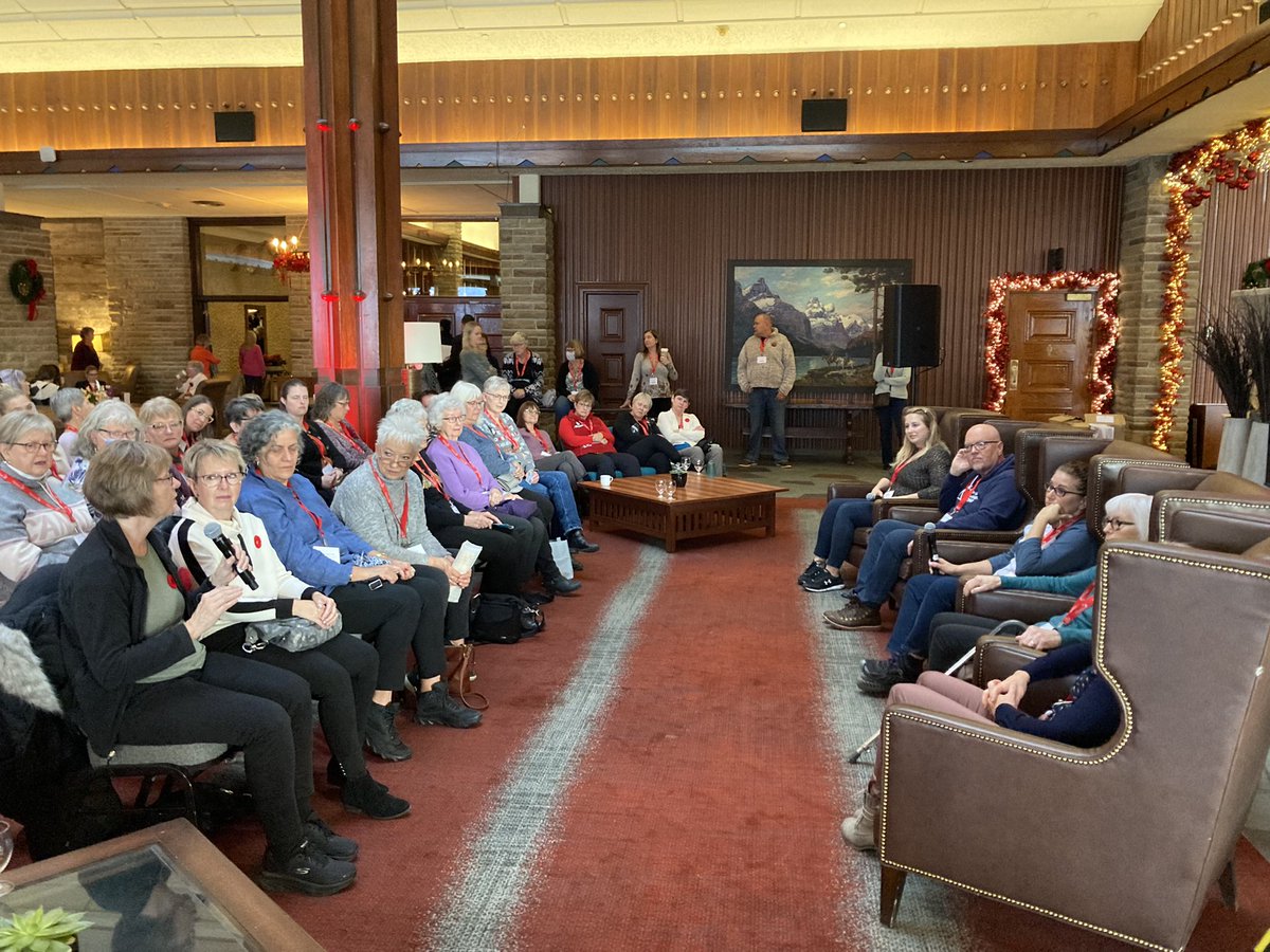 Thanks to all <a href="/FairmontJPL/">Jasper Park Lodge</a> Christmas in November guests who joined our fireside chat with @albertapork <a href="/AlbertaCanola/">Alberta Canola</a> &amp; <a href="/AlbertaMilk/">Alberta Milk</a> to talk about food raised, grown and produced in Alberta. #jaspercin