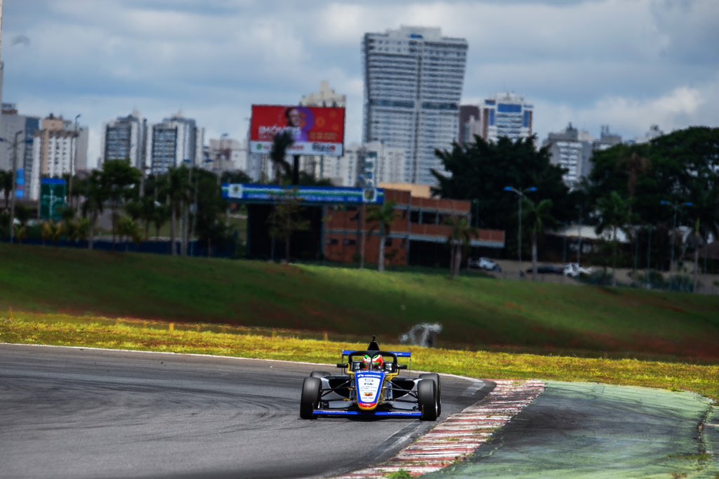Finish here the 5th round of the <a href="/f4brasileira/">BRB Fórmula 4 Brasileira</a>

Unfortunately we suffered a damaging touch in race 1 where we could have picked up a podium and good points for the championship.

Today in the third race we finished with a P4 being the best result of the 3 races. Focus on the next