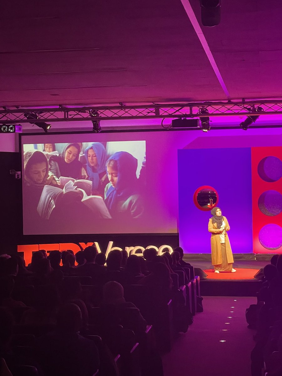Her family wanted to guarantee her a normal life, with the freedom of education. “Learn anything Hadia and do not keep silence”. #TEDxVarese