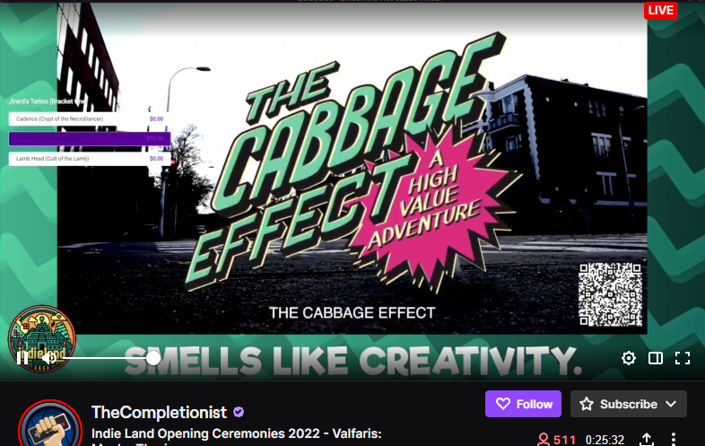Ninja_Garage's tweet photo. Feels good to see our trailer in such a great event like #indieland2022! Thank you @Completionist @TOVG! 🌟 https://t.co/un4HXwEvzV