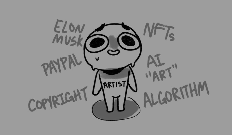 i just wanna share my art, man 😭