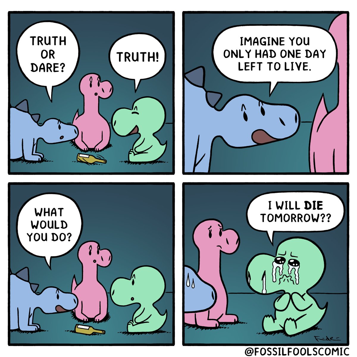 Fossil Fools • Dinosaur Comics tweet media