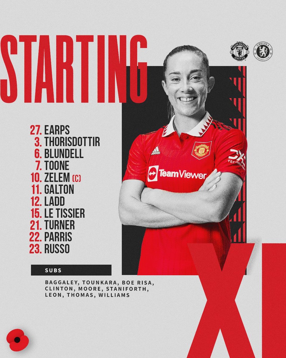 femmesfootnews's tweet photo. Les compositions officielles de ce #MUCFC ๐ด๓ ง๓ ข๓ ฅ๓ ฎ๓ ง๓ ฟ sans Eve Perisset ni Aissatou Tounkara โ
๐ธ @ManUtdWomen - @ChelseaFCW https://t.co/9nx0tRWDT7