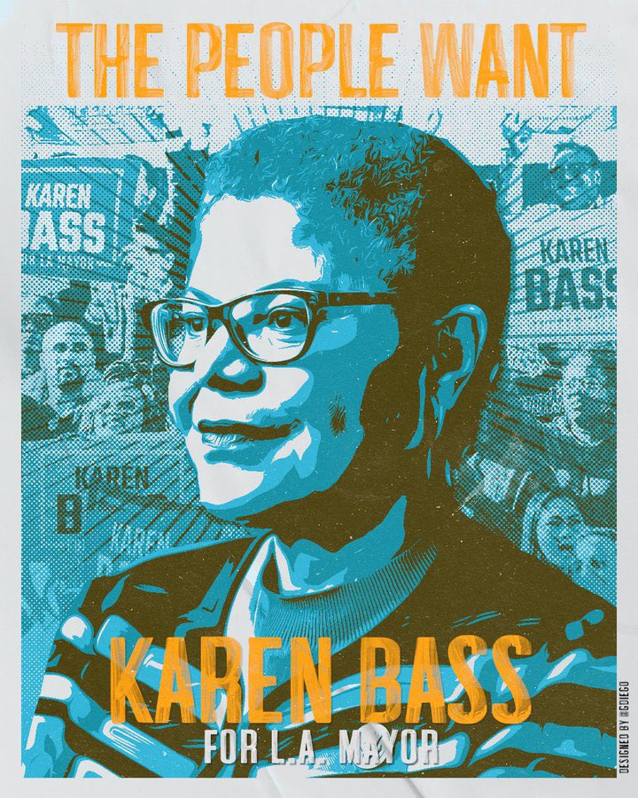 If you are serious about solving LA’s critical issues this should be a no-brainer. I’m with @KarenBassLA b/c she is the BEST candidate with a long track record of committed, courageous, authentic, strategic, people-centered leadership. #Vote #KarenBassForMayor