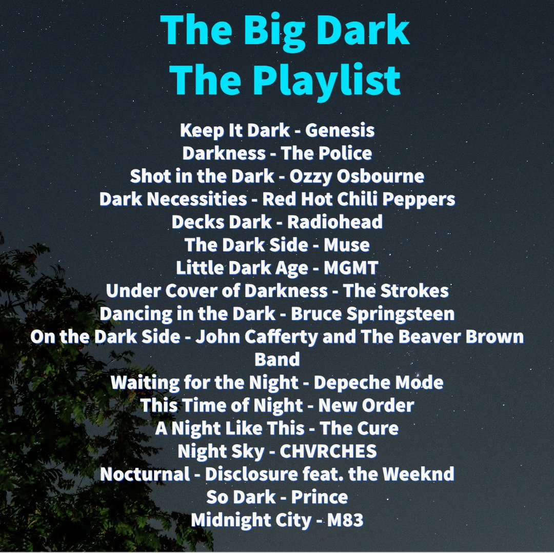 NWSSeattle's tweet image. Alright, so we're back on Pacific Standard Time now.

This was probably inevitable...

We now present....Big Dark...the playlist.

#wawx