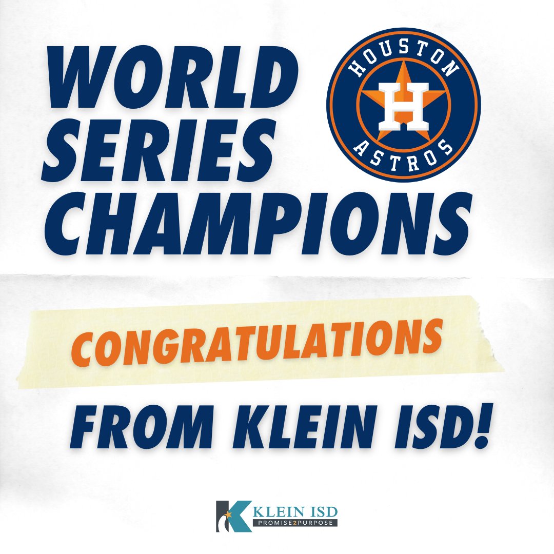 Klein ISD tweet media