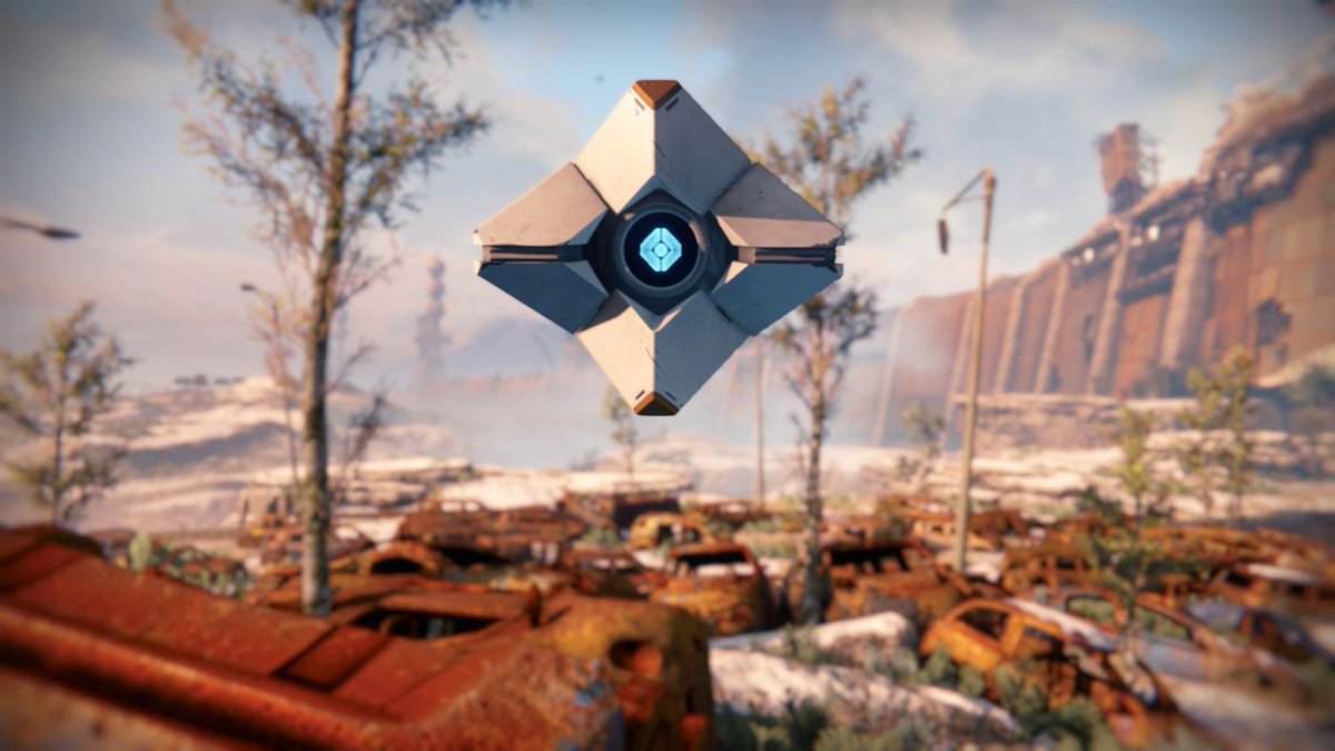DestinyNostalgi's tweet image. The first 4 things Destiny players saw after the title screen.