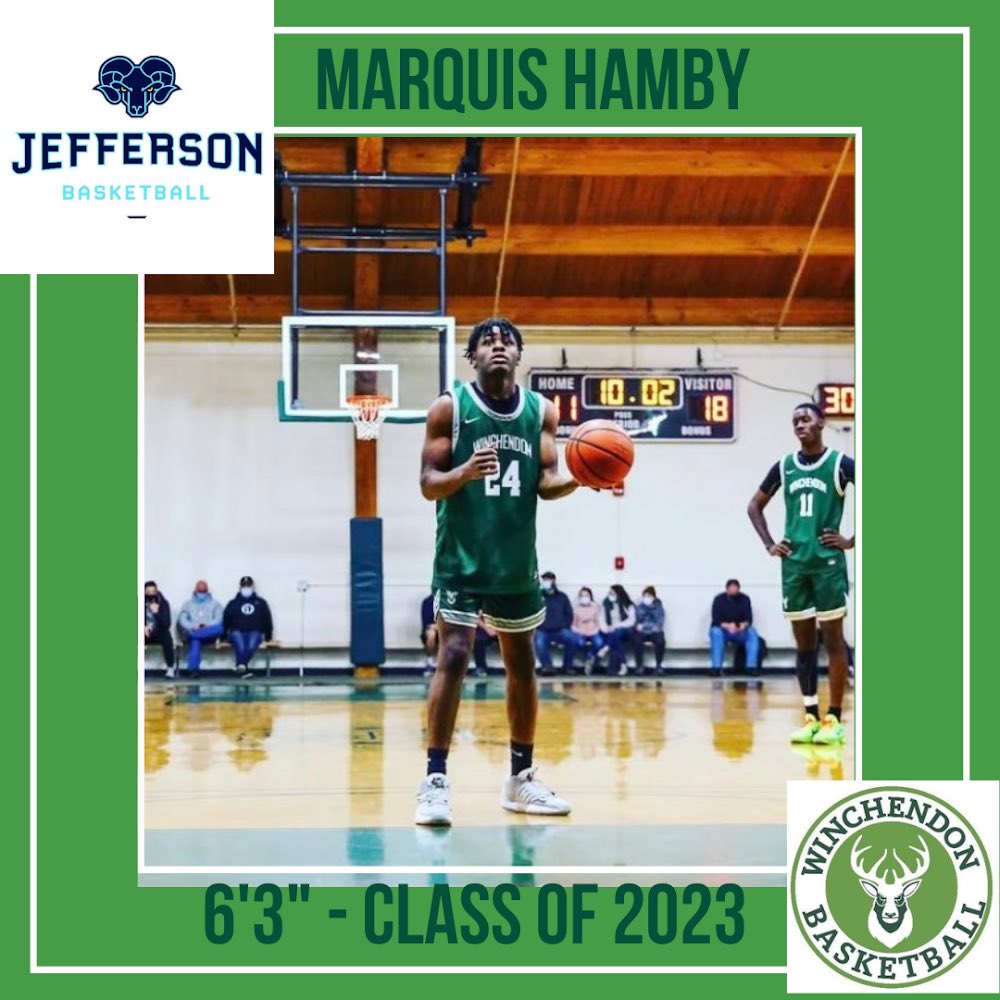 Congrats to <a href="/_marquisssss/">quisss</a> on his commitment to <a href="/Jefferson_MBB/">Jefferson Men's Basketball</a>!! <a href="/NERRHoops/">New England Recruiting Report NERRHoops</a> <a href="/NEPrepBB/">NE Prep Mens Basketball</a> <a href="/VerbalCommits/">Verbal Commits</a> <a href="/VerbalCommitsD2/">Verbal Commits D2</a> <a href="/RecruitTheBronx/">RecruitTheBronx</a> #WinchFamily
