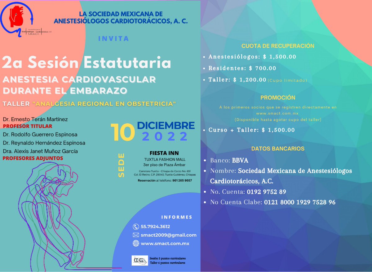 SMACT_'s tweet photo. La SMACT invita a todos los interesados en nuestra próxima sesión estatutaria, #Chiapas2022 https://t.co/fYIao3Ep9h