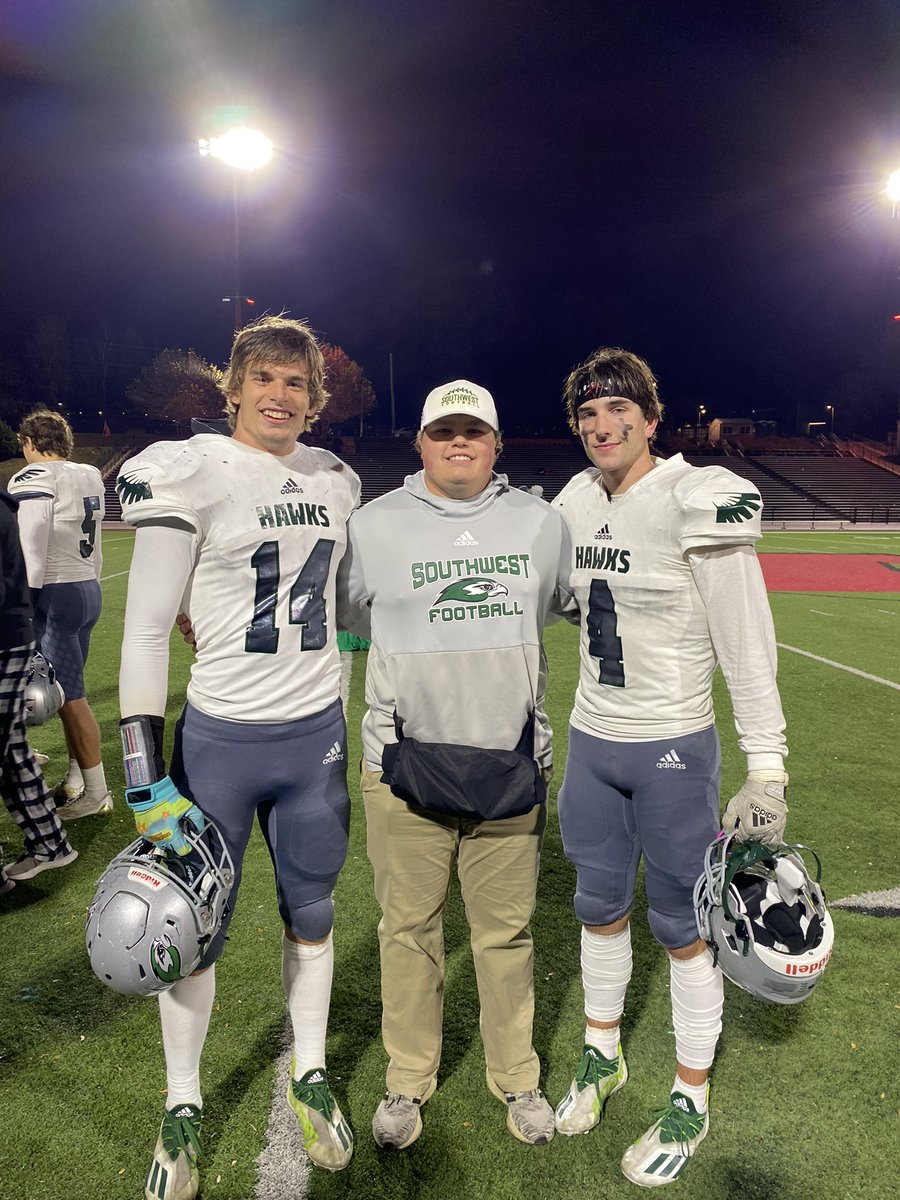 BroganLing's tweet photo. I want to thank my Coaches for these past few years for pushing me on the field, in the weight room, and also having good character. Some of the best coaches I’ll ever have. Ready to see LSW progress in upcoming years! https://t.co/WT750jJzja