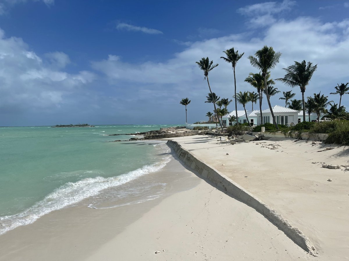 BriannAtl35's tweet photo. @JimCantore @spann @BradNitzWSB @Ella__Dorsey @ExtremeStorm In Treasure Cay #Bahamas today. The views are stunning. #Abacostrong #postDorian https://t.co/xAyXXS2UNK