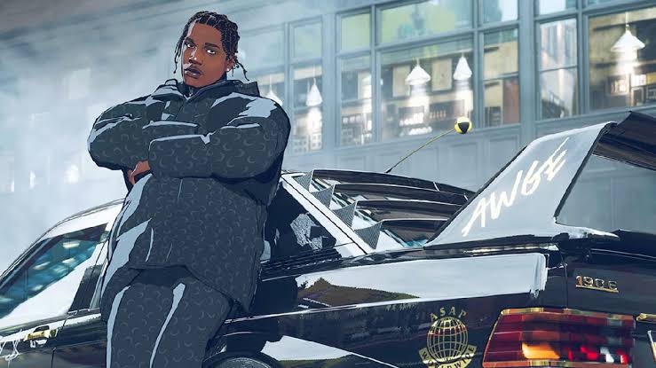 ryanbeatz_za's tweet photo. I think every character of the game could be celebrities we know, could it be? 

We already saw A$AP Rocky the king of Lakeshore. https://t.co/a8c3Ahsk4Z