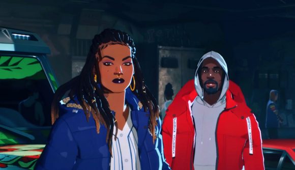 ryanbeatz_za's tweet photo. @NeedforSpeed Is it me who sees @rihanna as "Yaz" who is one of the #NeedForSpeedUnbound racers? https://t.co/gKsHJyB0AG