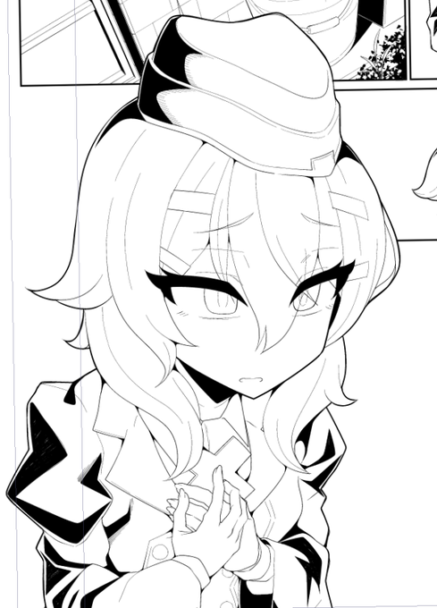 線画とベタ塗りの作業がいっちゃん楽しい 