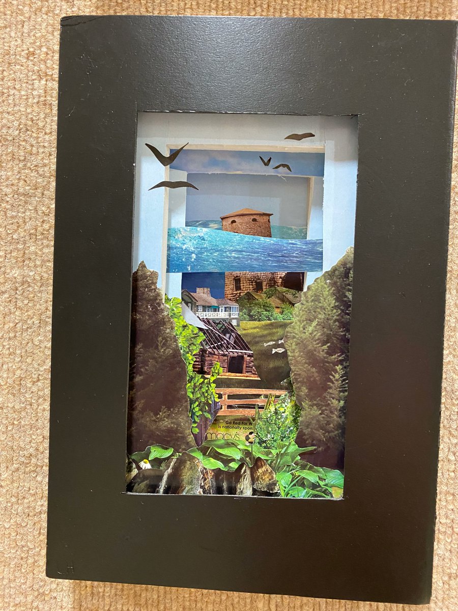 PCInnoInstitute's tweet image. #PCVisualArts students start with a hands-on experience with physical layering to better understand this concept before moving into Adobe Photoshop. #practice #visualart #myartwork