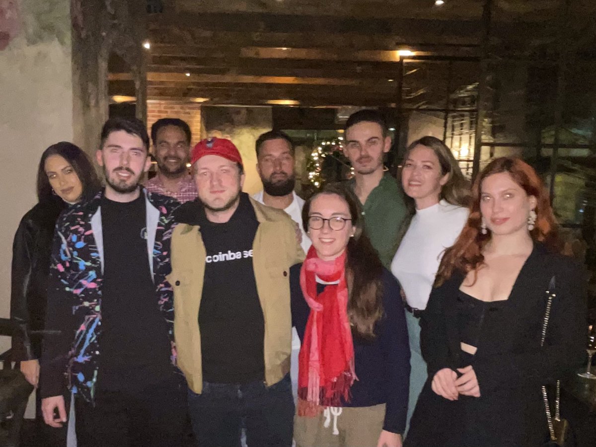 The greatest asset of a project is it’s community 

Catching up at The Gun with these talented Web3 individuals 🤝