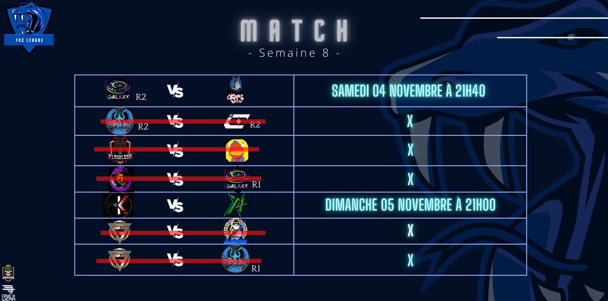 Ce soir 1 match au RDV !

<a href="/Hak3Off/">𝗛𝝠𝗞𝟯 Officiel</a> 🆚 <a href="/M4GIC_TEAM/">Team M4GIC</a>
21h00
Cast: <a href="/xSadTime/">Docteur Sad</a>
m.twitch.tv/sadtime_tt