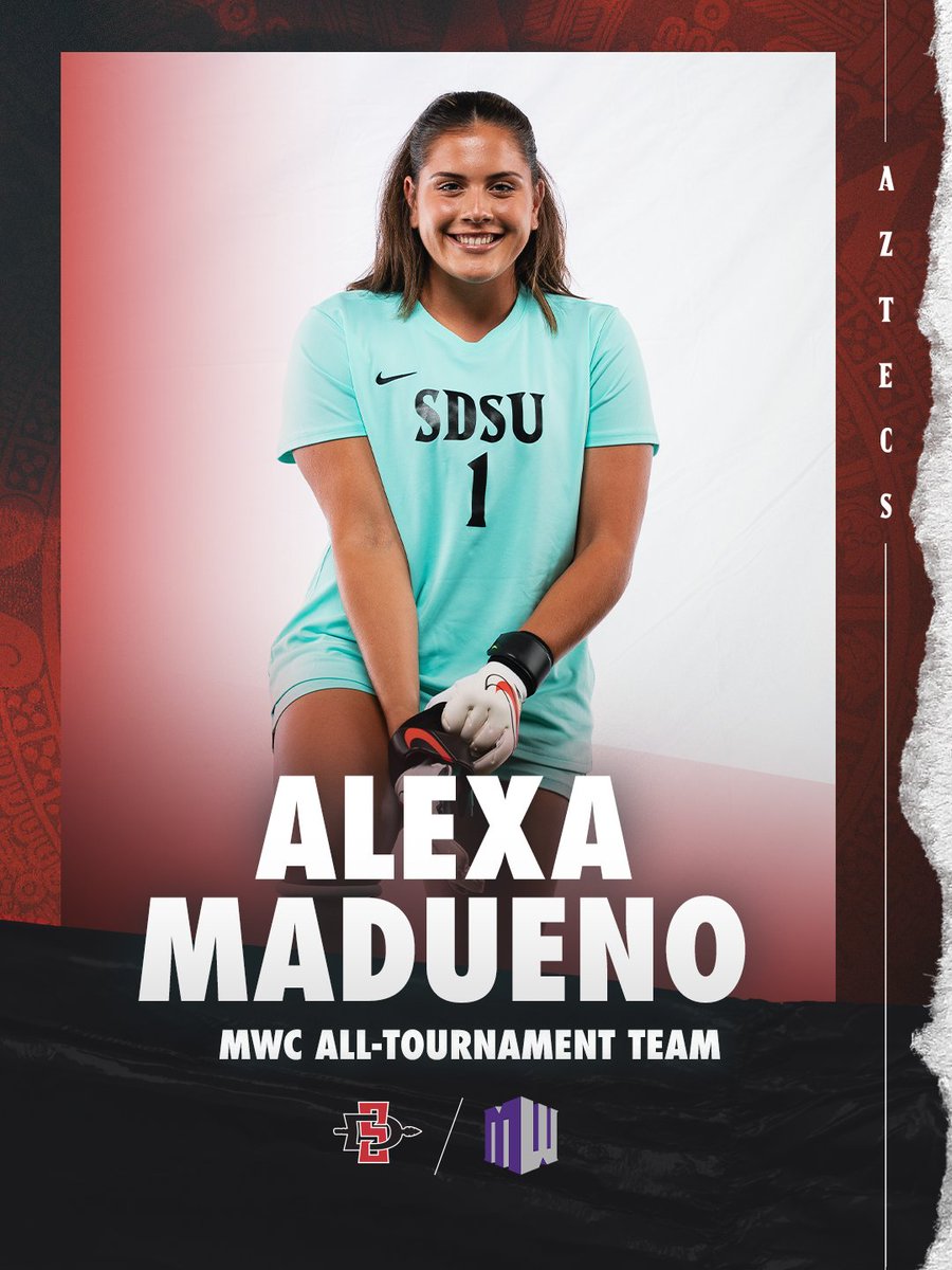 AztecWSoccer's tweet photo. Madueno, Utush named to MW All-Tournament Team.

#TheTimeIsNow #MWWSOC #MakingHerMark

📰: https://t.co/Rr7pYgaKik https://t.co/WWoL4G88Ki