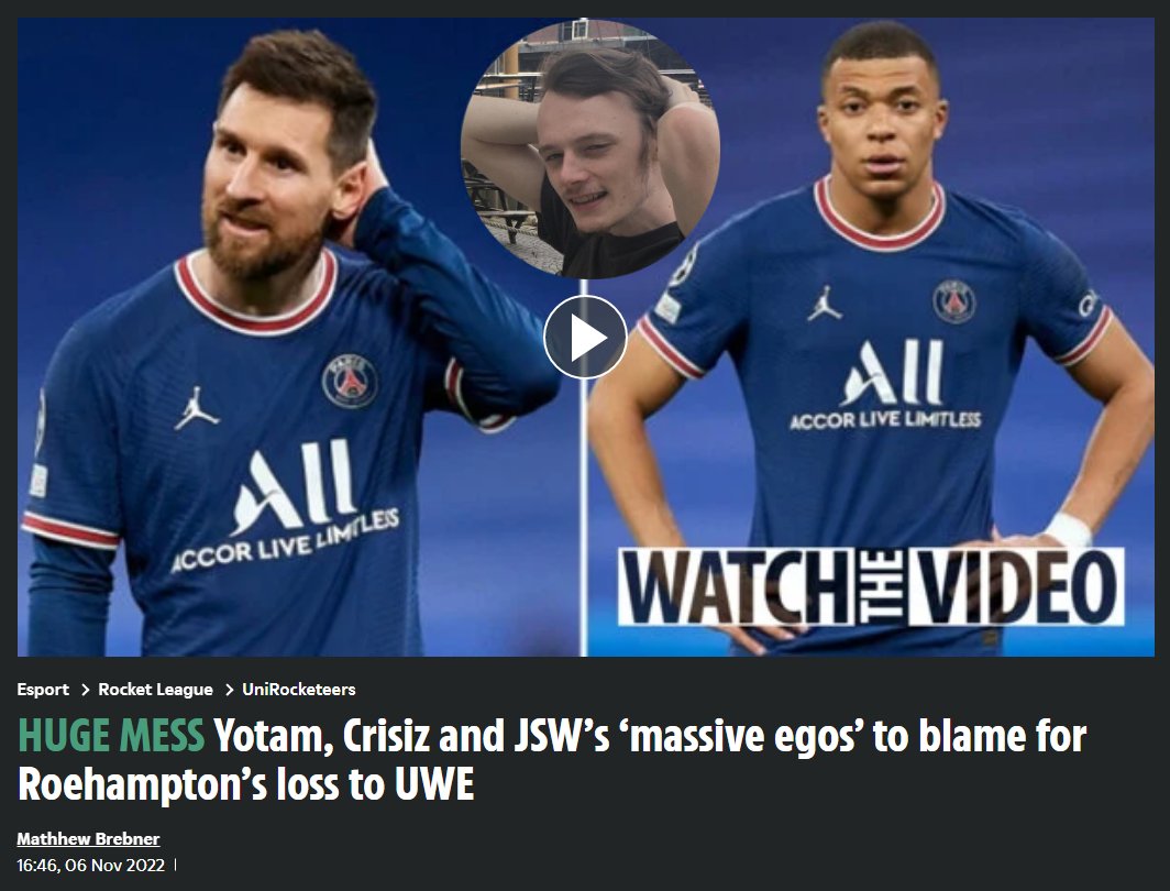 Did you guys see the news today?! <a href="/EsportsRoe/">Roehampton Esports</a> <a href="/RoehamptonRL/">RoehamptonRL</a>