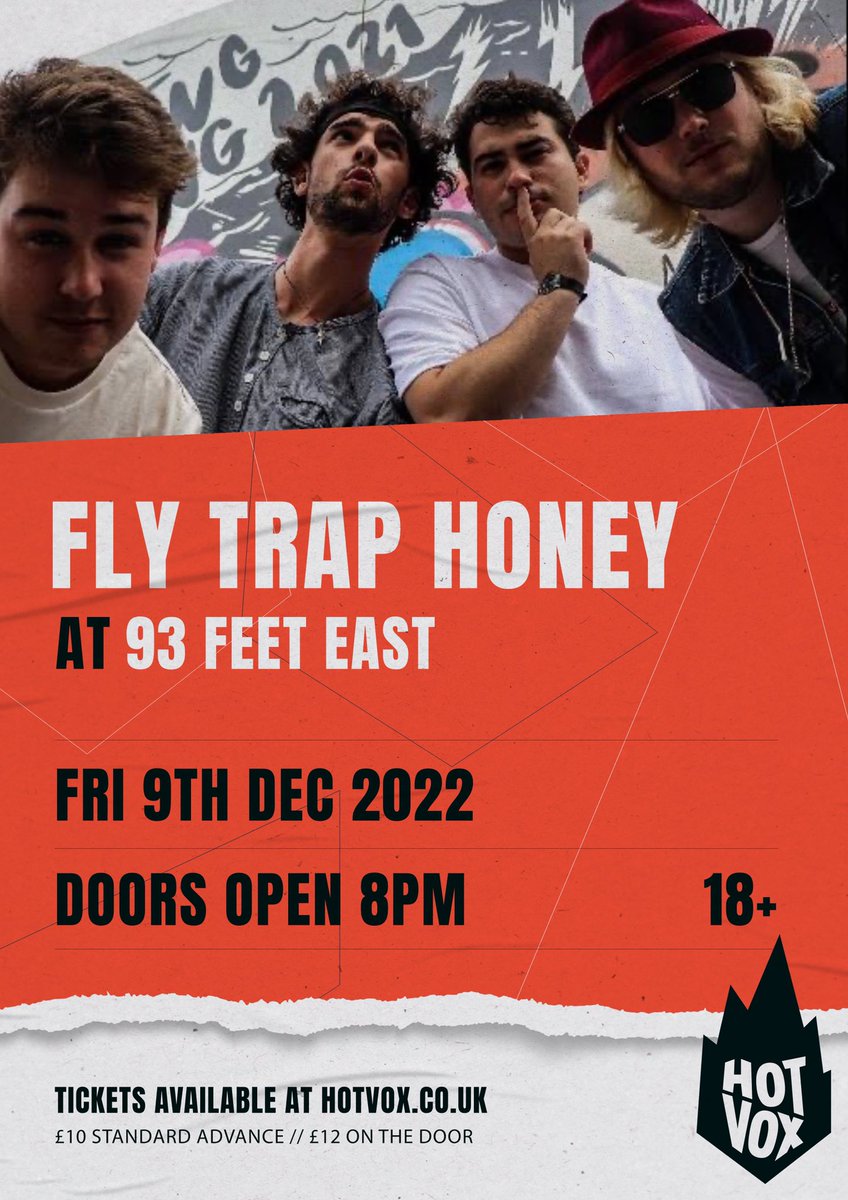 flytraphoney's tweet photo. We’re coming back to london for a 3rd time - 9/12/22, get your tickets nowwwww link in bio #londonmusic #upandcoming #rockmusic #indieband #livemusic #unsignedmusic https://t.co/YxFjXSZjlS