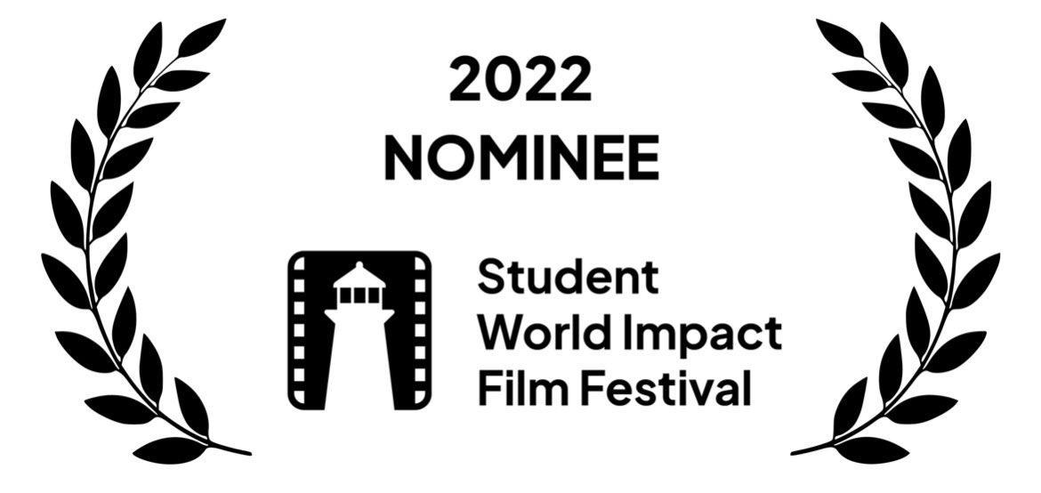 proud to announce that we are up for awards at the Student World impact Festival including Best Short Film, Best Thriller, Global Impact Grand Prize, Global Impact Grand Jury Award, Emerging Film Visionary Award and Global Impact Grand Prize for championing diversity &amp; culture.