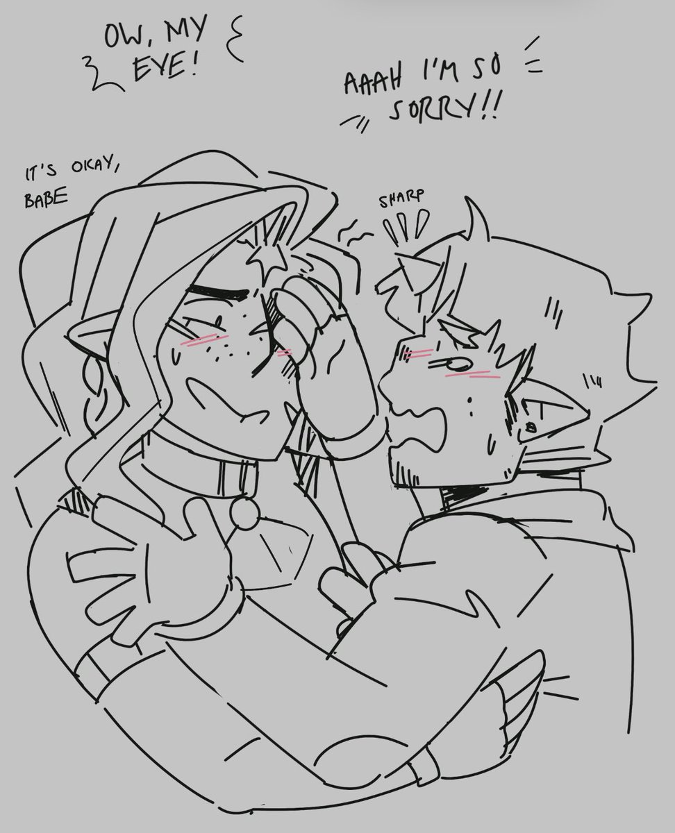 jamscandraw's tweet photo. Did an ask game on IG that was “make assumptions about my OTP” for Sturphy and I did some quick sketches of my faves (more below) 
#theowlhousefanart #tohsteve https://t.co/e00RysZBa2