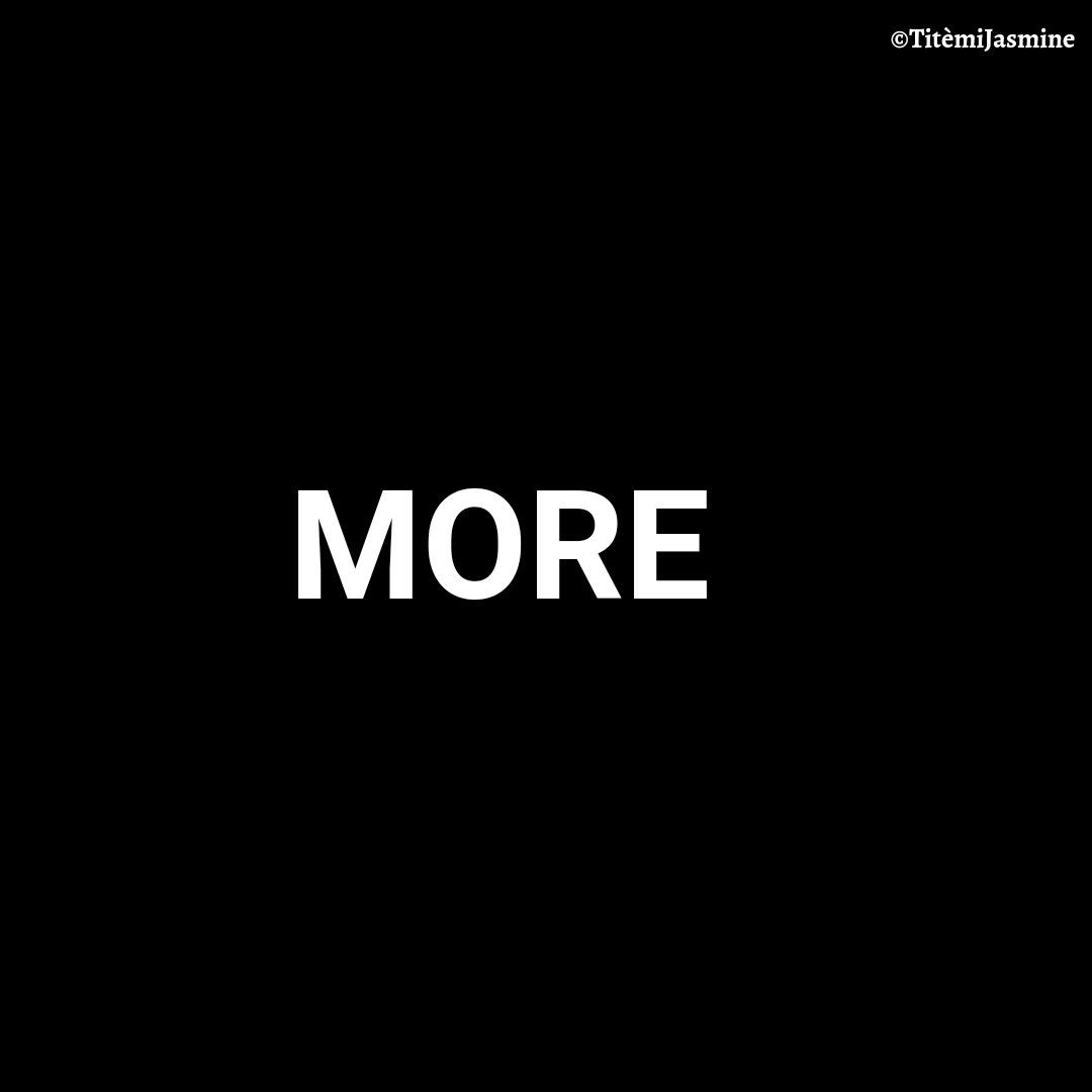 Titemijasmine's tweet photo. The Father is saying "There's More".
#more #november #thelearningexperience #thelearningevangel #lifelonglearning https://t.co/1LWT76vETA