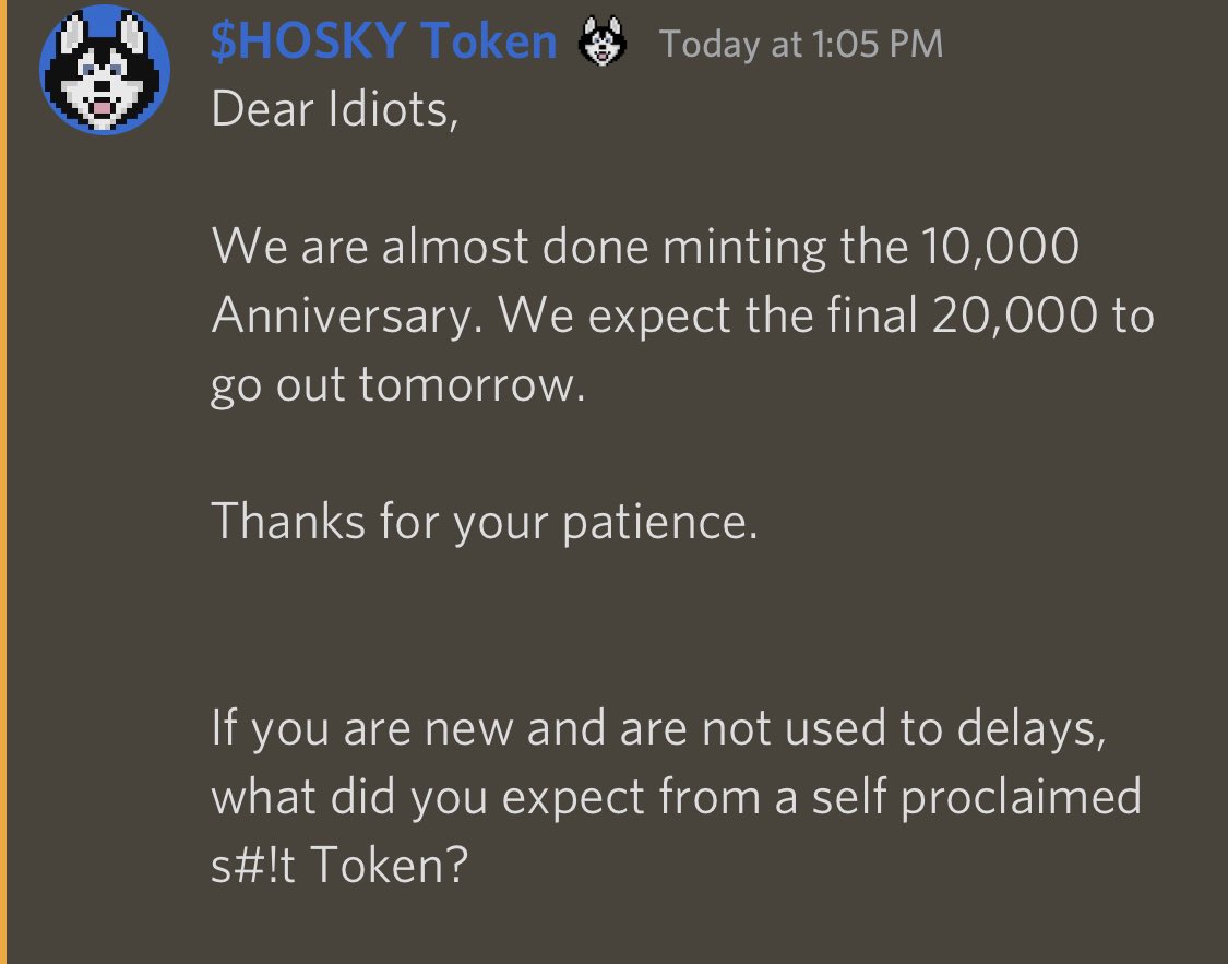 hoskytoken tweet picture