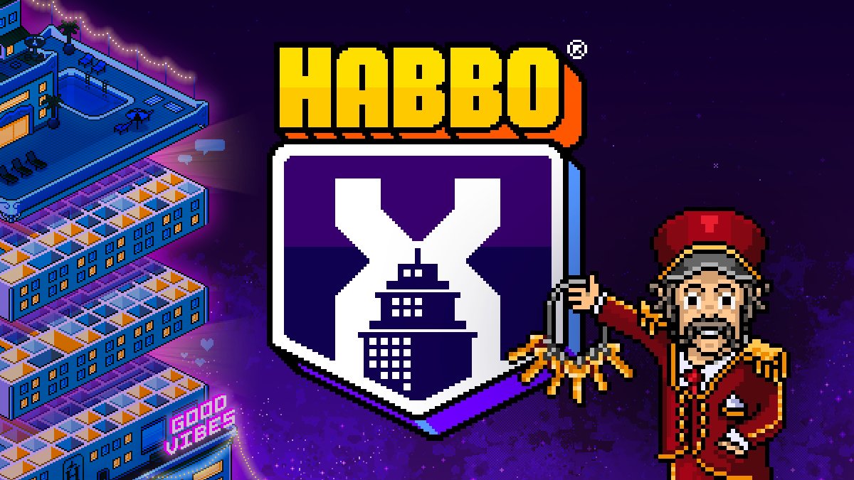 🔑 𝗢𝘄𝗻𝗶𝗻𝗴 𝗮 𝗿𝗼𝗼𝗺 𝗶𝗻 𝗼𝘂𝗿 𝘂𝗽𝗰𝗼𝗺𝗶𝗻𝗴 𝗴𝗮𝗺𝗲: 𝗛𝗮𝗯𝗯𝗼 𝗫

Rooms are at the core of Habbo X.

As well as access to the upcoming alpha, they provide a variety of crucial utility in the game, some of which we'll dive into in this thread. 🧵👇