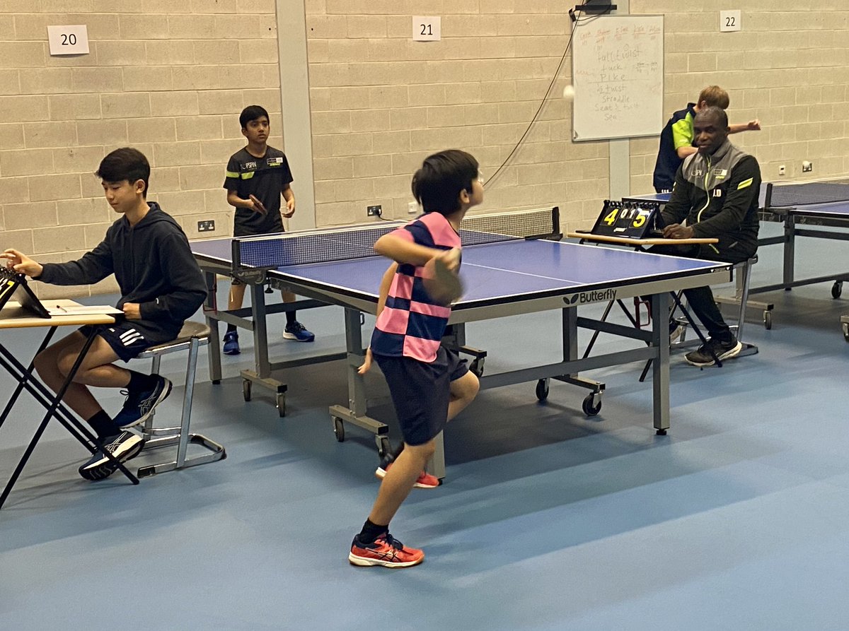 National Cadet League Round One! Great day at  <a href="/LondonAcademy0/">London Academy</a> for our 4 teams in this high quality league. Very proud boys - long day, but some excellent table tennis played! 👏👏👏👏
