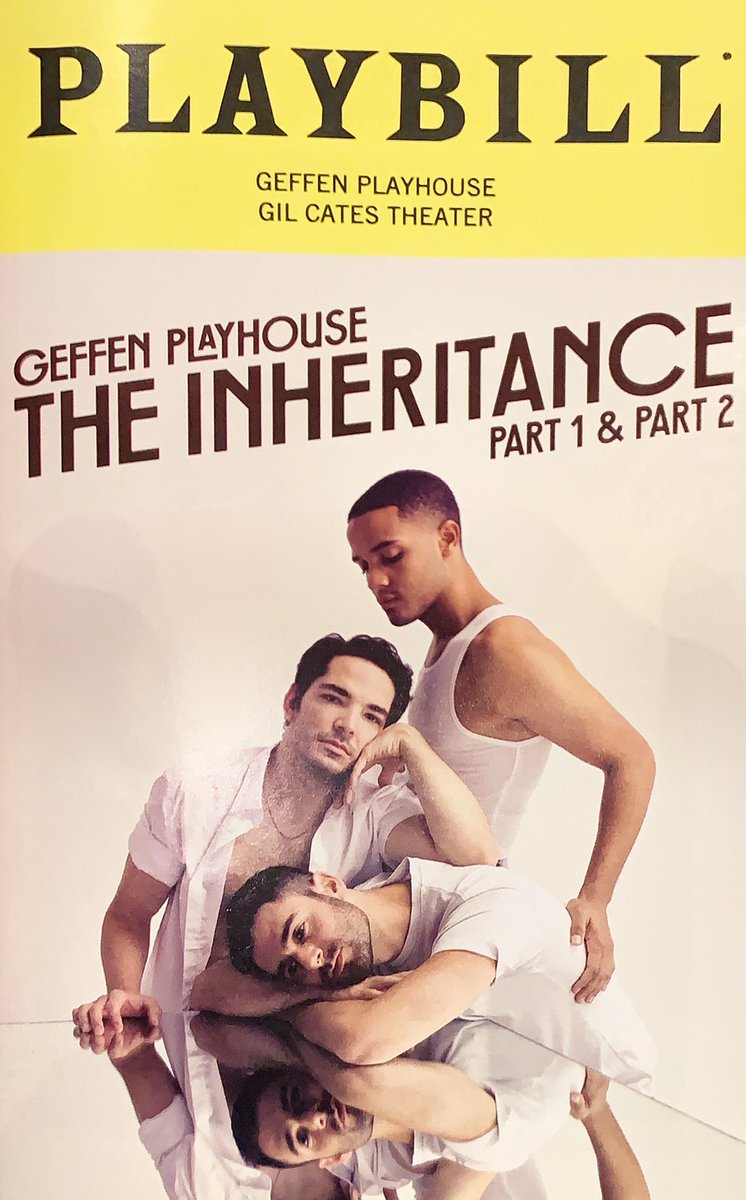 Just finished a weekend of seeing some of the best theater ever. Honestly, for both Tom and I, The Inheritance ties with Angels in America as the best plays we’ve ever seen. Seriously phenomenal, incredible and deeply moving. Bravo to the entire cast, crew and creatives!!! ❤️👏🏻❤️