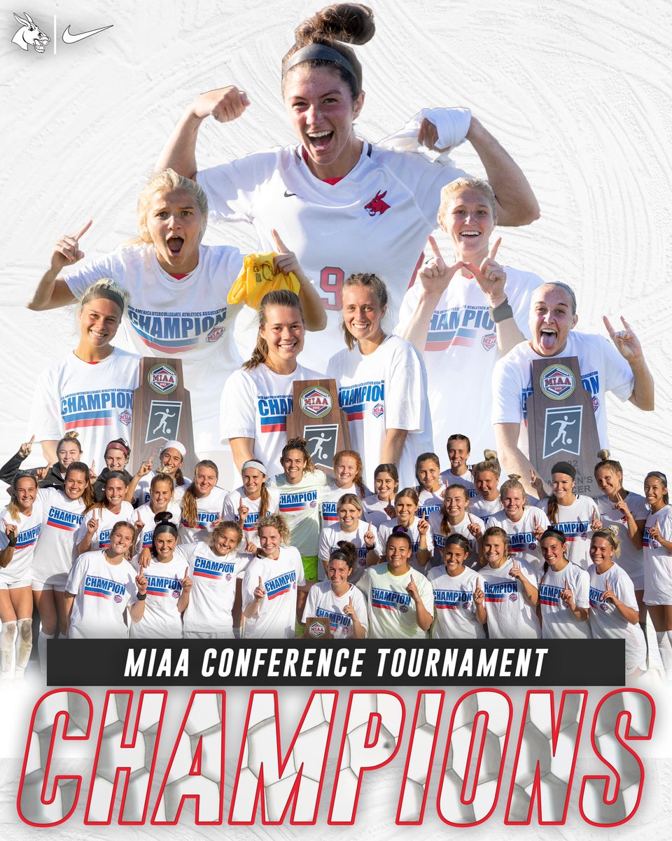 21 games later and the Jennies are crowned both MIAA regular season AND postseason tournament champs!!! #teamUCM