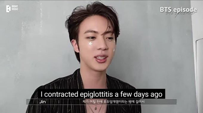 jeon_vantella's tweet photo. ✍️|  #JIN habria contraido epiglotitis, ¿Que es esto?, Les explico:

Esta es una inflamacion de la epiglotis que puede ser grave y a menudo es acompañada del compromiso de otras estructuras anatómicas supraglóticas. La epiglotis es importante (+) https://t.co/Obr7Qb6Crv