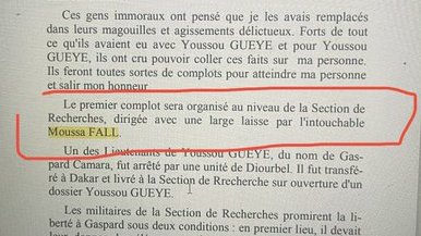 Le livre du Colonel Abdoulaye Aziz Ndaw <<Pour l’honneur de la Gendarmerie >> , une gendarmerie qui complote dans le dos de son peuple. La honte !
🇸🇳🚨❌

<a href="/BakhdadO/">Djily Bakhdad 🇸🇳</a> <a href="/LansanaGagny/">Dr Lansana Gagny Sakho 🇸🇳</a> <a href="/timatall/">Fatima Tall</a> @SambaCongaan