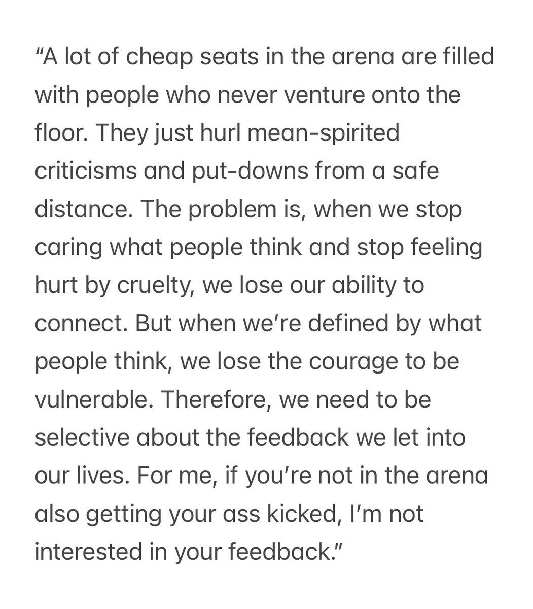 AskariNasim's tweet photo. This quote from Brenè Brown comes to my mind a lot lately specially when I read many comments and posts on this platform! 💜💜💜#CUPEStrong #39kIsNotEnough https://t.co/357tQqHnOh