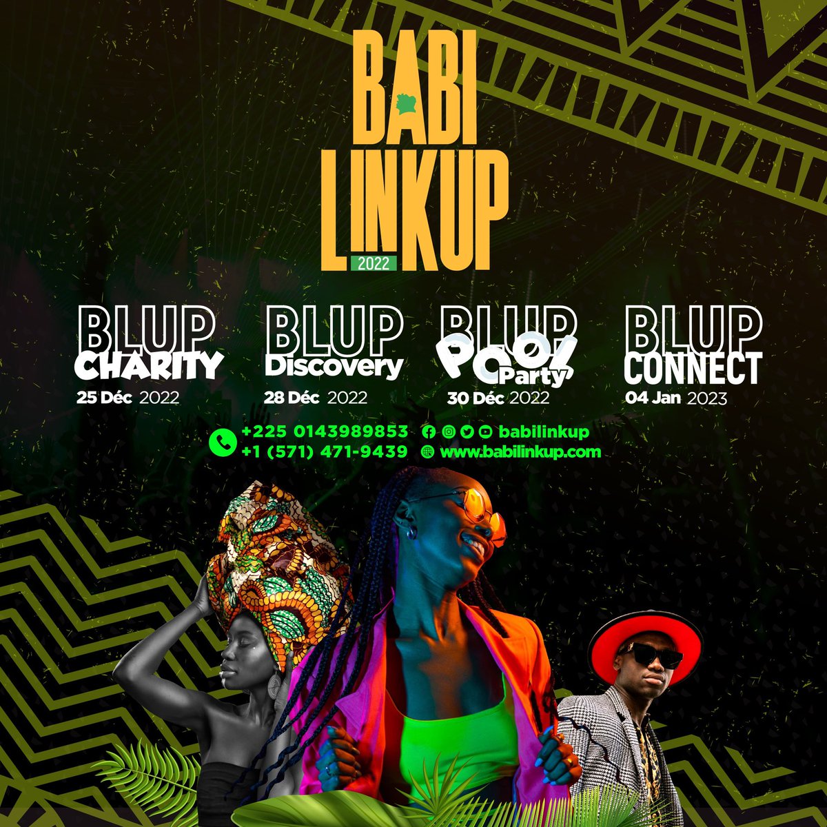 We heading to Abidjan Cote D’ivoire 📍🇨🇮 Babilinkup 2nd edition 
🗓 Dec 25th ~ Jan 4th 
  TAG YOUR FRIENDS 
visit: babilinkup.com 
#visitivorycoast #babilinkup #babilinkup2022 #africandiaspora #ivoriandiaspora #blupconnect #blupdiscovery