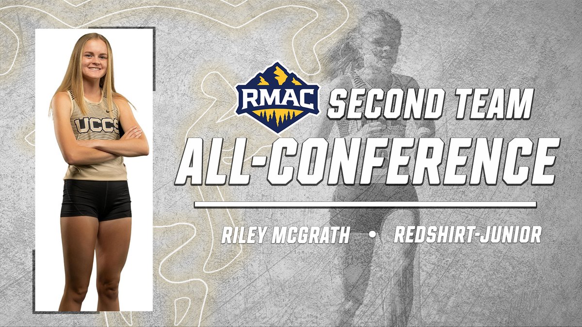 .<a href="/UCCS_WXC/">UCCS Women's Cross-Country</a> brought home 4️⃣ All-RMAC Women's Cross Country honors from Saturday's Championship meet! 😎

First Team: Layla Almasri &amp; Anna Fauske
Second Team: Jessica Madrid &amp; Riley McGrath

#GoMountainLions