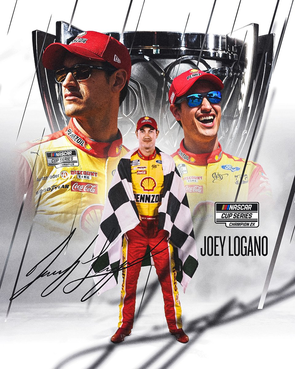 wmnation's tweet photo. Joey Logano captures second #NASCAR Cup title with season-finale victory at #Phoenix https://t.co/rxdWKiqpTI