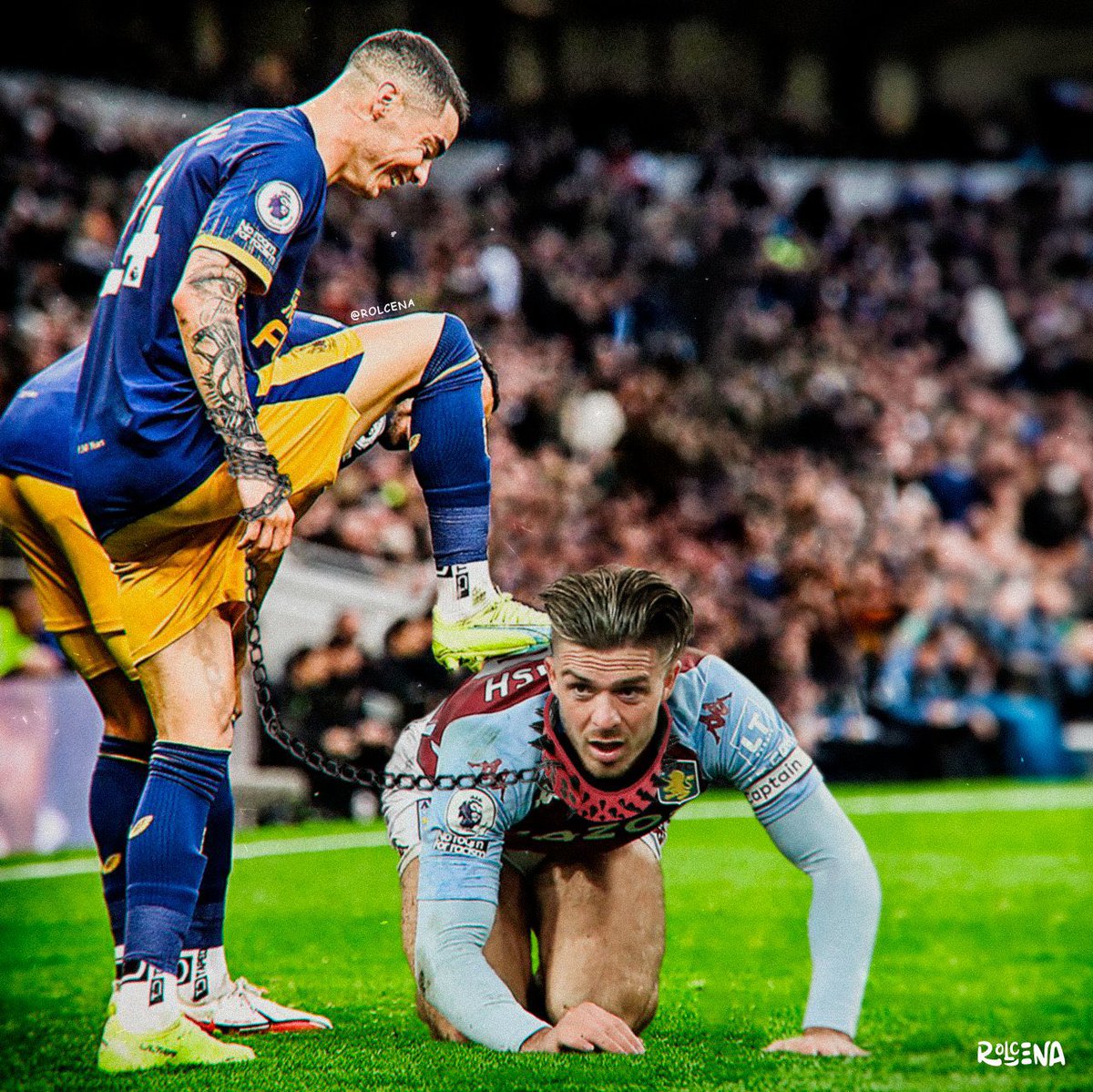 Charlieboi554's tweet photo. @BBCMOTD @NUFC Get Grealish to hand him the award https://t.co/VWrJEuZRZo