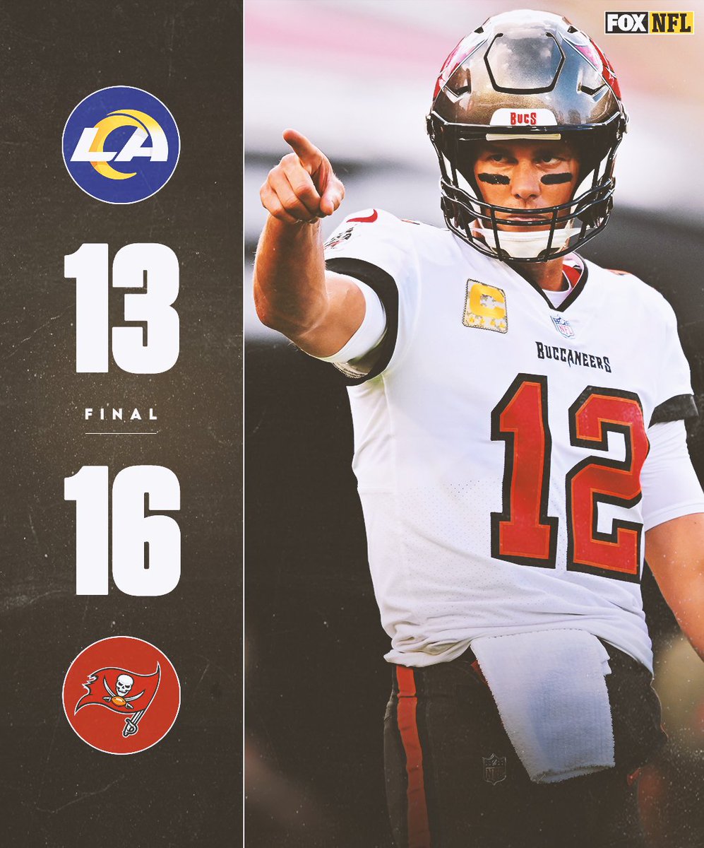 NFLonFOX's tweet photo. BRADY MAGIC IS STILL HERE.

@Buccaneers win after a game-winning drive! https://t.co/gHqzKHMacg