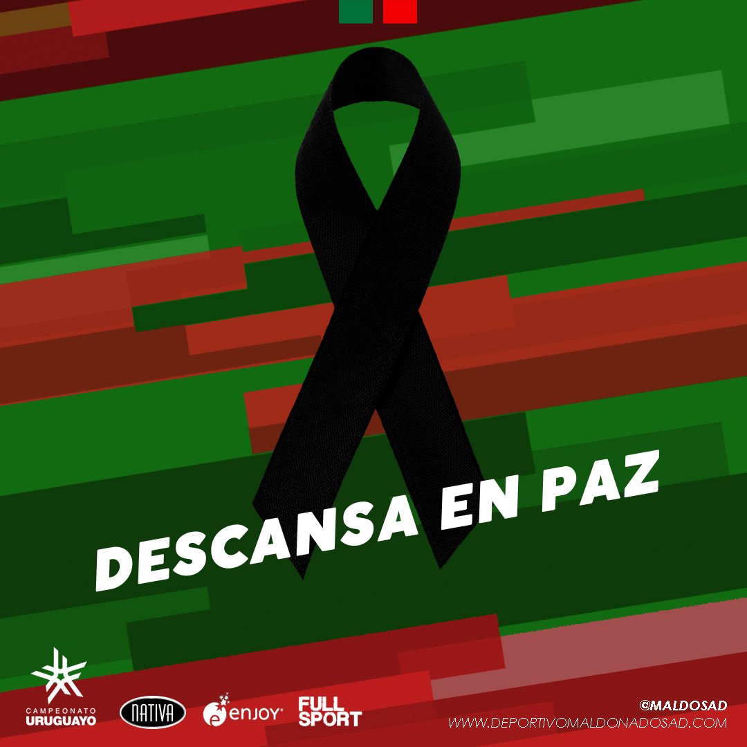 #Luto 

Deportivo Maldonado SAD lamenta profundamente el fallecimiento de la mamá de Maximiliano Cantera. Le hacemos llegar nuestras más sinceras condolencias a él y a toda su familia en este duro momento. 

#DescansaEnPaz