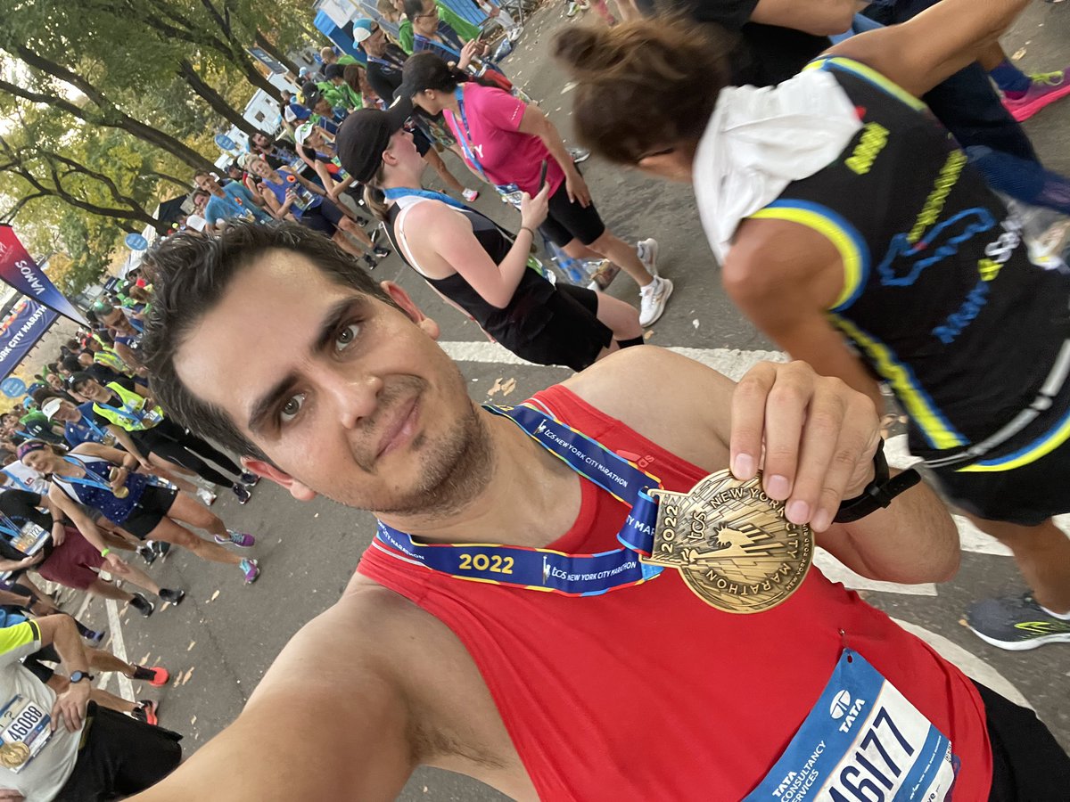 NYC marathon 🏃🏻🌆🌉⭐️⭐️⭐️⭐️