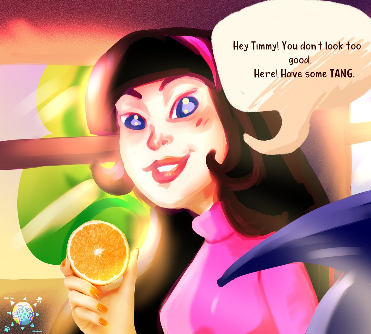 PanadaLil's tweet photo. One has to go: Trixie Tang or Tang Orange Drink Mix

#wouldyourather #FairlyOddParents #cartoons #Nickelodeon #digitalpainting https://t.co/7gkEeemrDI