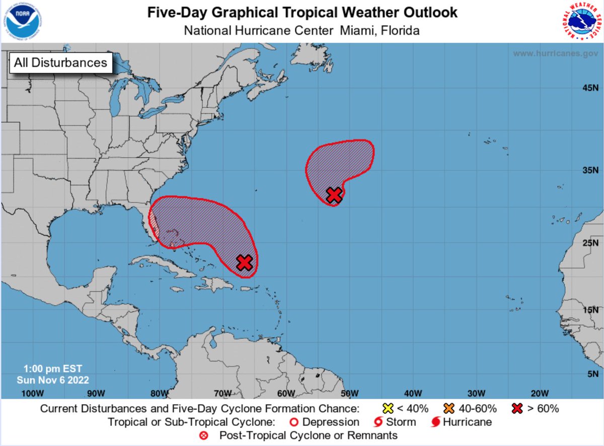 FMITAlert's tweet photo. FMIT Alert LV 2: Low-Moderate - Invest 98L Has an 80% Chance of Development Over the Next 48 Hours Into a Tropical System. Expected to Begin Impacting FL Wednesday. Additional Information at https://t.co/UJrqB4VqV0 https://t.co/dNFqNmMhL6
