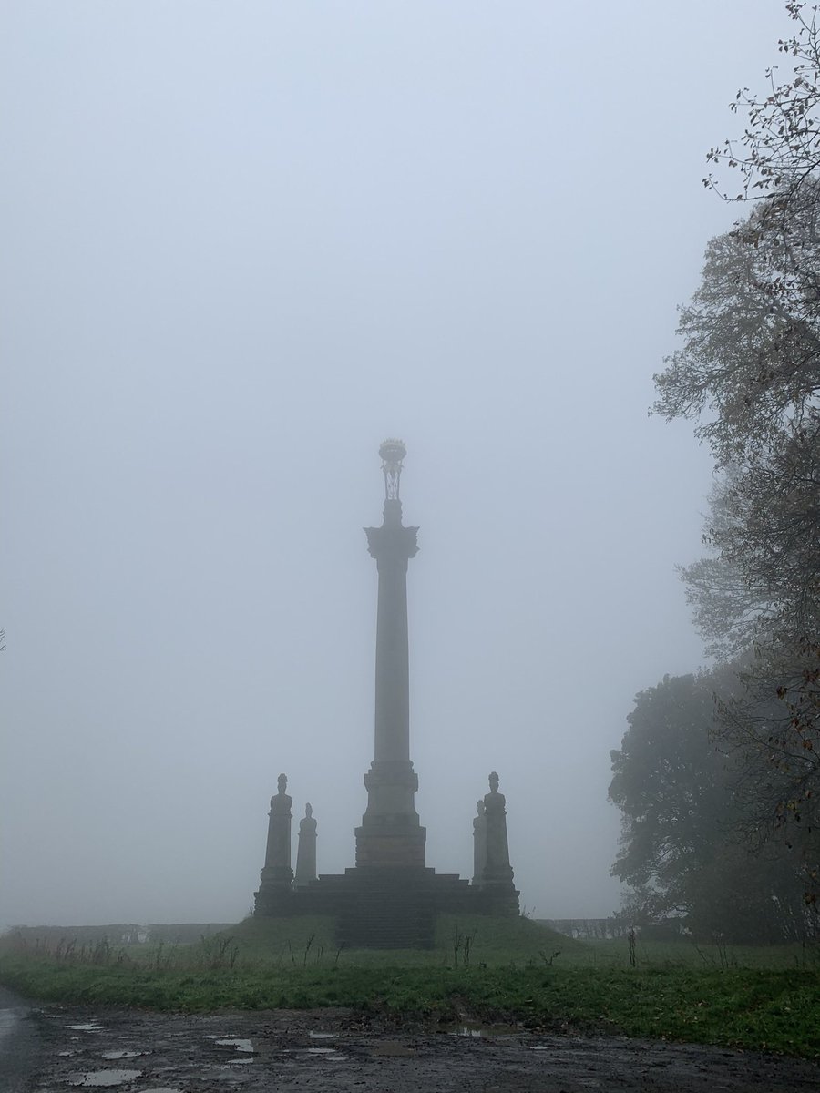 A foggy start for Mums taxi to a hockey match for daughter no.1