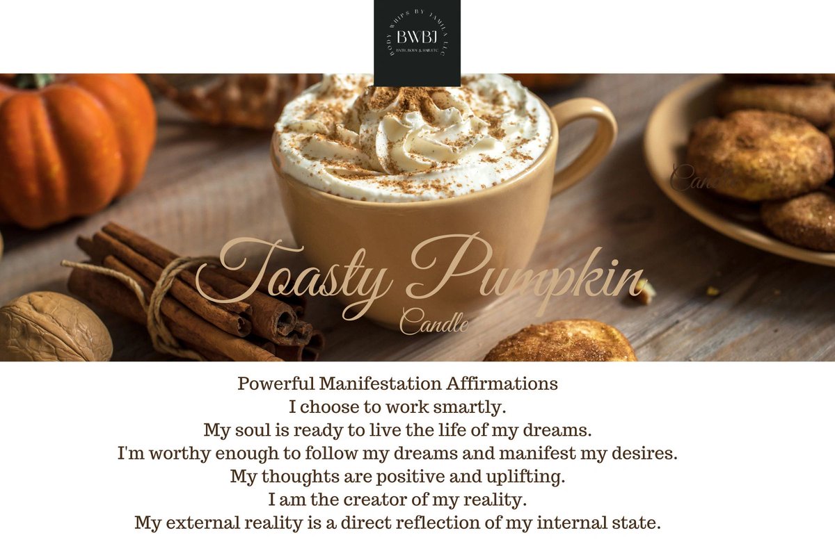 ByWhips's tweet photo. The Smell of Pumpkin Candles Lights up any Room.. Don't Forget to Purchase Yours Today @Bodywhipsbyjamila.com https://t.co/7C1ZZo5YDZ