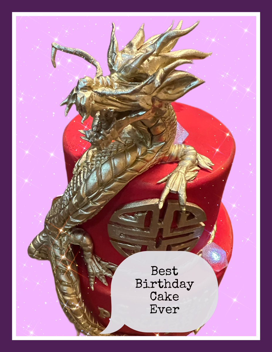 Sometimes birthday cakes are real masterpieces.